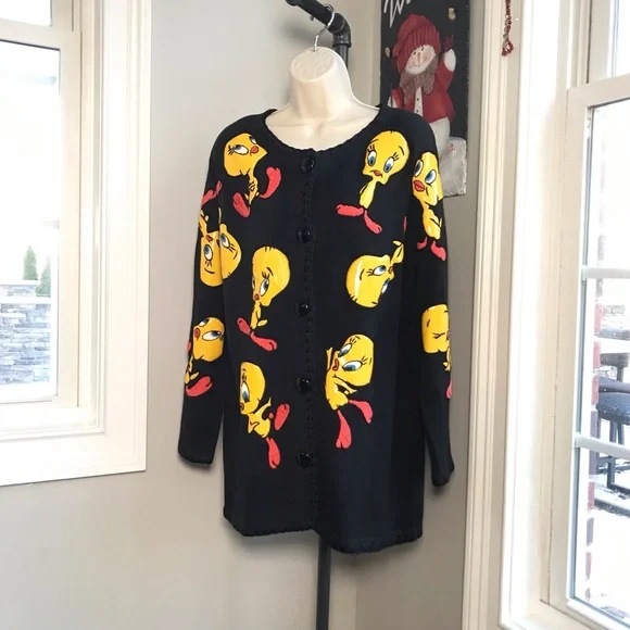 Vintage Michael Simon Warner Brothers Tweety Bird Rare - Women’s Medium Large